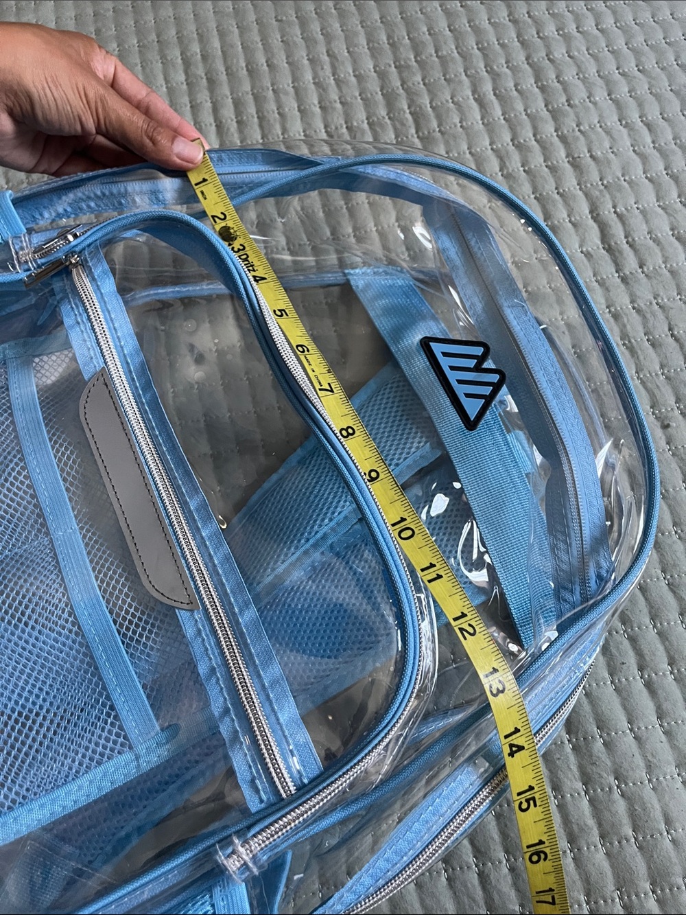 Large Clear Stadium Backpack - Picture 6 of 8